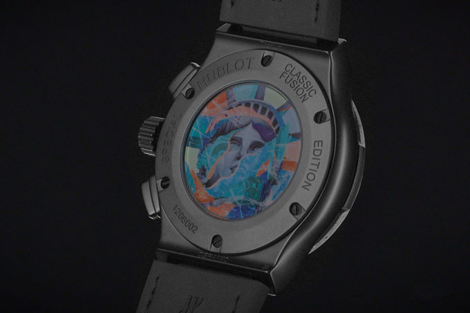 Replica Hublot Aerofusion Cement Jungle back