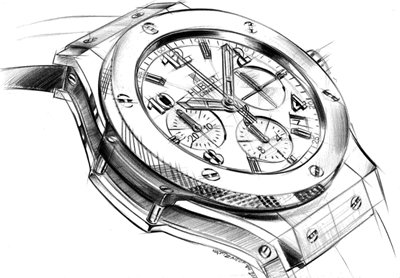 hublot big bang Design drawings