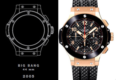 hublot big bang replica Design drawings